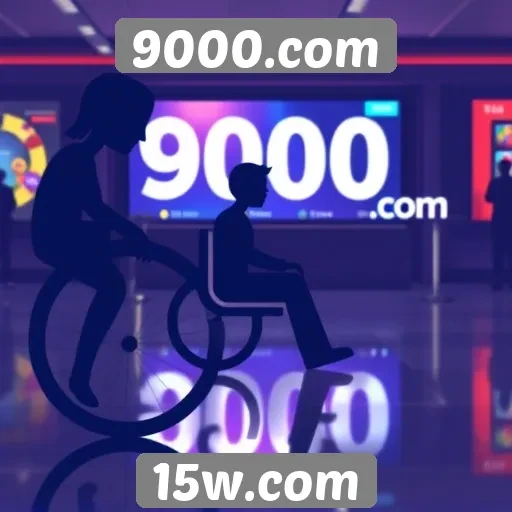 Acessibilidade no site 9000.com melhora a experiência de jogo